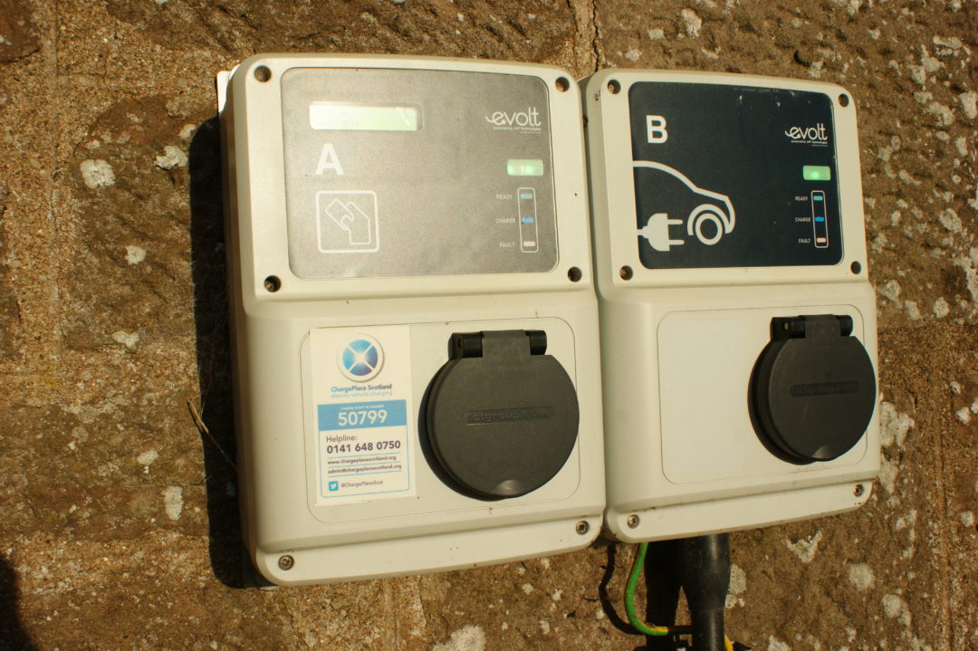 Electric Vehicle Charging Point Grassic Gibbon